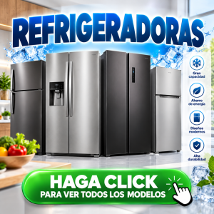 Refrigeradoras modernas_ frescura y estilo